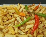 फलाहारी फिंगर चिप्स (falahari finger chips recipe in Hindi) रेसिपी चरण 4 फोटो