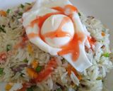 A picture of step 9 of Breakfast Fried Rice Served with a Poached Egg#BreakfastContest.
