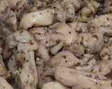 A picture of step 3 of Creamy Parmesan Garlic Chicken and Mushrooms.