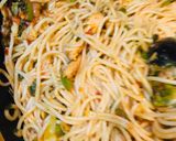 A picture of step 8 of Spaghetti with tomato sauce.