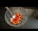 A picture of step 1 of Spicy Roasted Almonds.