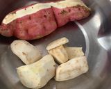 A picture of step 1 of Marinated baked sweet potato.
