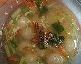 Foto langkah ke 7 dari resep Cilok kuah simple.