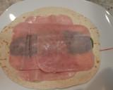 Foto del paso 5 de la receta: Wrap de pesto, jamón y queso