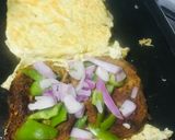 A picture of step 3 of Shami Kabab Sandwich.