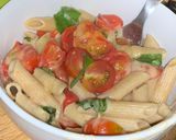 Foto del paso 3 de la receta: Fideos caprese Fácil y rápido