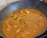 A picture of step 3 of Panang Thai Curry 🍛.