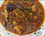 A picture of step 4 of Matar mushroom.