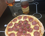 Foto del paso 1 de la receta: Salami pizza 🍕