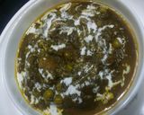 A picture of step 8 of Harabhara aloo matar.
