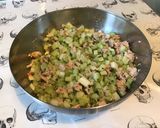 A picture of step 6 of Marinated Celery Salad with Tuna and Lemon.