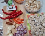 Foto langkah ke 1 dari resep Sayur Tahu Tempe Kuah Santan.