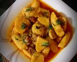 গাঠি কচু দিয়ে ছূড়ি শুঁটকির দম(Gathi Kochur dum Recipe in Bengali) রেসিপির ধাপ 4 ছবি