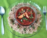 A picture of step 9 of Paneer Chilli(gravy).