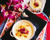 A picture of step 2 of Shahi phirni.