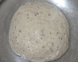Foto langkah ke 4 dari resep Flaxseeds Pandan Swirl Sourdough Bread.