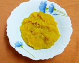 A picture of step 4 of Mango Ladoo.