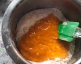A picture of step 6 of Alphonso mango sooji dry fruits cake.