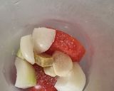 A picture of step 2 of Bajoques Farcides Agres (Stuffed Peppers with Rice and Sausage).