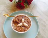 A picture of step 4 of WATER CHESTNUT FLOUR PUDDING (singhara ka aata ka Halwa).