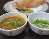 A picture of step 5 of Instant Paper rava dosa.