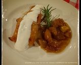Foto del paso 6 de la receta: Solomillo con salsa de kéfir y compota de quinotos