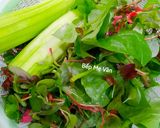 Hình bước làm 1 của món Canh chay đậu hủ nấu mướp và rau