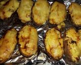 A picture of step 5 of My twice baked loaded potatoes.