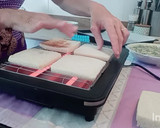 Foto del paso 6 de la receta: Sandwich relleno de espinacas y gambones