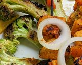 A picture of step 3 of Chicken Pepper Tikka.