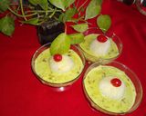 A picture of step 7 of Cabbage pistachio pudding.