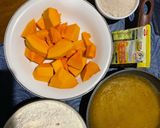 Foto langkah ke 1 dari resep Talam Labu Kuning Lumer.