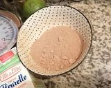 Une image de l'étape 1 de Marbré glaçage chocolat noir🍫 pistaches noisettes 🍵.