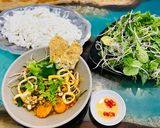 Hình bước làm 5 của món Mì Quảng Tôm -Mực