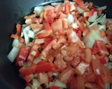 Foto del paso 7 de la receta: Guiso de caella, chocos y gambones con guisantes