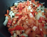 Foto del paso 7 de la receta: Guiso de caella, chocos y gambones con guisantes