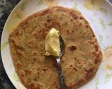 A picture of step 3 of Besan (gramflour) dosa.
