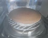 A picture of step 4 of BLUEBERRY  CHOCOLATE CAKE.
