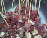 Foto langkah ke 4 dari resep Sate Sapi Empuk.