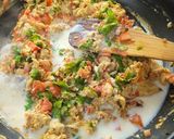 A picture of step 6 of Spicy Egg Bhurji.