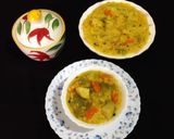 A picture of step 4 of Broken Wheat Dal Porridge.