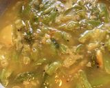 A picture of step 8 of Lentil Fritters in Ridge Gourd Curry.