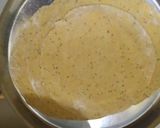 A picture of step 2 of Dal dhokli.