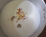 A picture of step 1 of Saffron and dry fruits Milk.