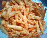 Foto langkah ke 5 dari resep Keripik Kulit Pangsit Renyah cemilan super gampang dan enak.
