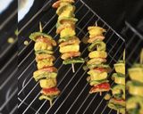 A picture of step 3 of Paneer tikka.