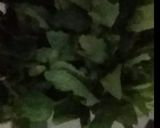 A picture of step 1 of Bathua Methi puri.
