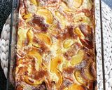 Une image de l'étape 3 de Clafoutis abricots / pêches.