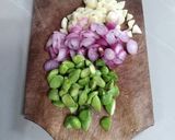 Foto langkah ke 3 dari resep Tumis tahu kacang panjang#berburuclemekemas#resolusili2019.