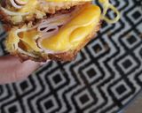 A picture of step 6 of Quick Chicken Cordon Bleu.